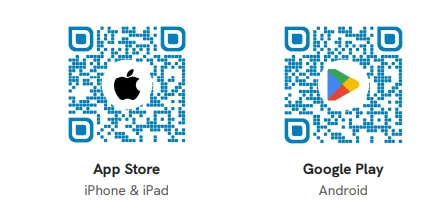 Scan to download Nippo Airvue app - App Store (iPhone & iPad) and Google Play (Android)